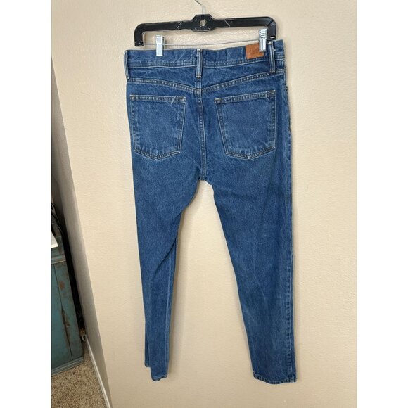 BDG Urban Outfitters Slim Fit Mens Jeans Size 31x32 Medium Wash Denim Classic - Picture 3 of 7